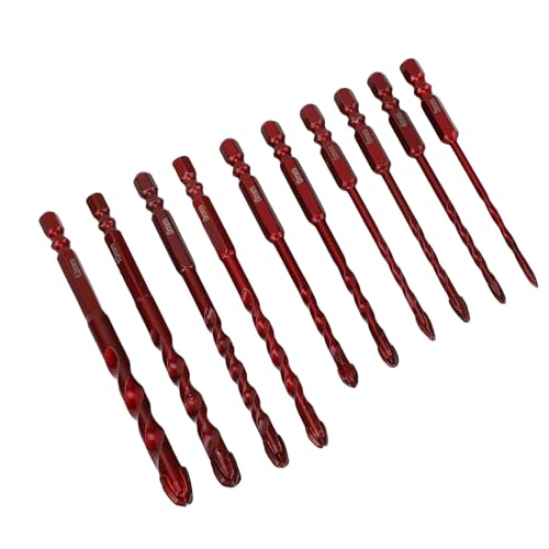 YWBL-WH 7pcs 3-12mm Mauerwerkstagelbits 1/4in Sechskant Shank Beton Bohrbits für Fliesenziegel Holzholz YWBL-WH 7pcs 3-12mm Mauerwerkstagelbits 1/4in Sechskant Shank Beton Bohrbits für Fliesenziegel Holzholz von YWBL-WH