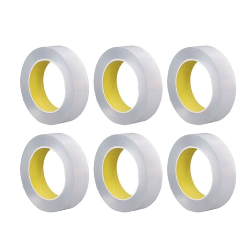 YWBL-WH Acryl -Hochleistungsmontage Doppelseitiges Klebeband für die Installation von Fotoplakatern, Transparente Klebebänder für Büro und Zuhause, 10 Rollen 0,1 Mm Dickes Klebeband von YWBL-WH