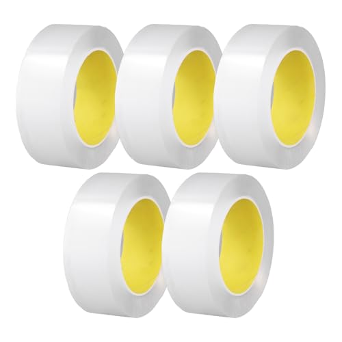 YWBL-WH Doppelseitiges Klebeband Starkes Transparentes Klebeband für Wandplakatdekor für Home Office 5 Rollen YWBL-WH Doppelseitiges Klebeband Starkes Transparentes Klebeband für Wandplakatdekor für Home Office 5 Rollen von YWBL-WH