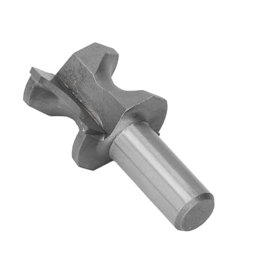YWBL-WH Halb Rundes Schneidbit, 1/2 Schaft 5/8 Perlenbullnose Radius Router Bit für Holzbearbeitungsprojekte, Geeignet für Massives Holz, Hartholz, Partikett, Dichteplatte von YWBL-WH