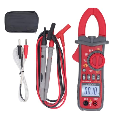 YWBL-WH Klemme Multimeter Hochgenauigkeitstester Kit AC DC Aktuelle Automatik mit Hintergrundbeleuchtungsanzeige für Messbegeisterte oder Profis Kunststoff/Schwarz/1 Kit YWBL-WH Klemme Multimeter Hochgenauigkeitstester Kit AC DC Aktuelle Automatik mit Hintergrundbeleuchtungsanzeige für Messbegeisterte oder Profis Kunststoff/Schwarz/1 Kit von YWBL-WH