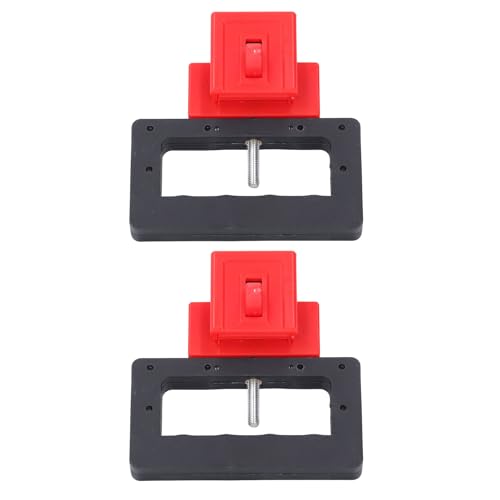 YWBL-WH Leiterschaltersperrvorrichtung Langlebige Klingenzähne Biss -Design -Schloss für Industriekraft Isolationsbereiche Klemme auf Breaker Lock Out Gerät für Workshops, Fabriken 2PCs von YWBL-WH