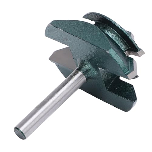 YWBL-WH Lock -Gehrer -Router -Bit, 45 Grad mit 6 Mm Schaft, 2 Zoll Klinge für Holzbearbeitung, Vergaserschneider für Saubere Kanten und Fugen von YWBL-WH