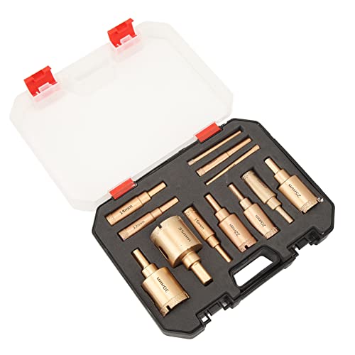 YWBL-WH Löschter Lochbohrbit Ist Effizient Granit & Marmor für Professionelle Verwendung von 12 Pcs Lochsäge für Fliesenlochöffner [weit verbreitet] [weit verbreitet] von YWBL-WH