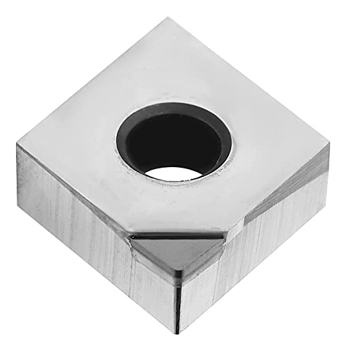 YWBL-WH PCD-Einsatz-CNC-Drehschneiderbit mit Langer Lebensdauer, Wärmedruckresistent, Vielseitiger Verwendung für Aluminium, Kupfer und Nichteisenmetalle (CNMA120404 PCD) von YWBL-WH