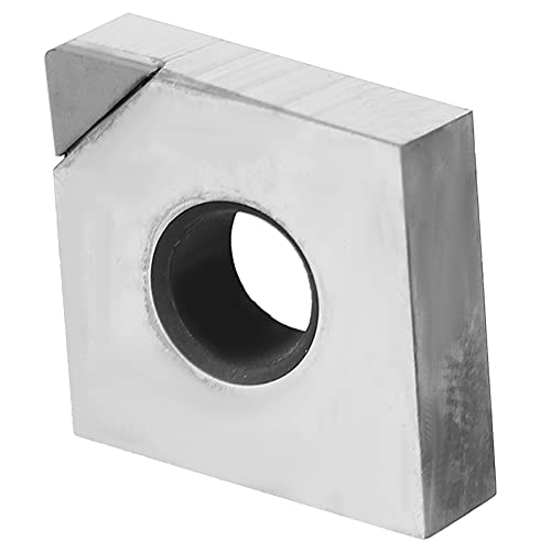 YWBL-WH PCD-Einsatz-CNC-Drehschneiderbit mit Langer Lebensdauer, Wärmedruckresistent, Vielseitiger Verwendung für Aluminium, Kupfer und Nichteisenmetalle (CNMA120804 PCD) von YWBL-WH