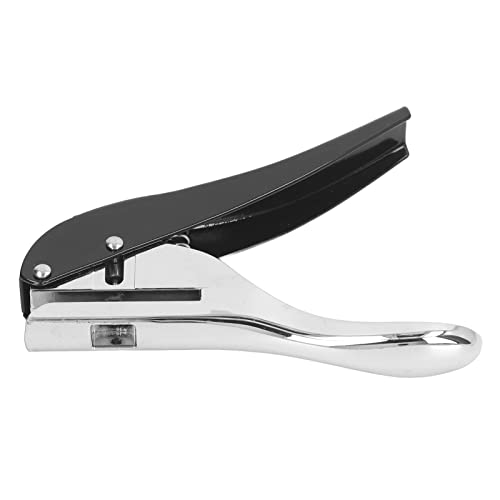 YWBL-WH Papierloch -Punch 1 Loch Puncher 3mm Durchmesser 25mm Tiefe Handheld -Werkzeug für Papierdatei, Einfaches Stanzen, 25 Blätter Kapazität, Büro Heimschule von YWBL-WH