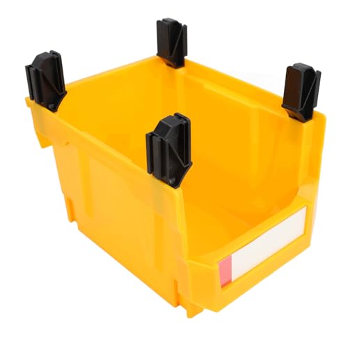 YWBL-WH Praktische Stapelbare Werkzeugspeicherplaumspeicherlösung für Werkzeuge und Zubehör (YELLOW) von YWBL-WH