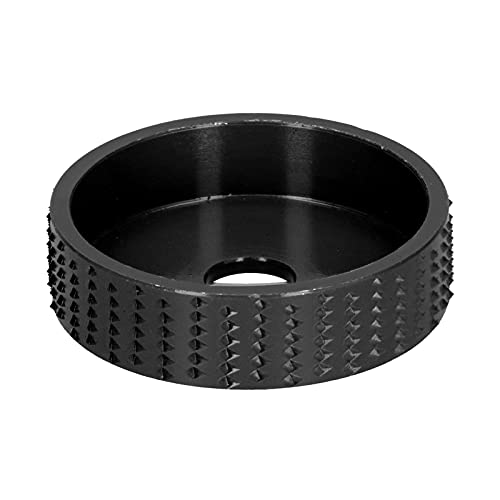 YWBL-WH Premium C45 Kohlenstoffstahlholzwinkelscheidescheibe, Langlebig und Effizientes Schleifrad, 3 -Zoll (BLACK) von YWBL-WH
