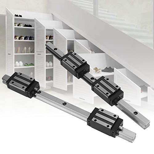 YWBL-WH Professionelle Lineare Führungsschiene Dicke Materialien Einfach zu Bedienen für Präzisionsbewegungsgussbügeln 30x1.5x1.5 Cm Schwarz YWBL-WH Professionelle Lineare Führungsschiene Dicke Materialien Einfach zu Bedienen für Präzisionsbewegungsgussbügeln 30x1.5x1.5 Cm Schwarz von YWBL-WH