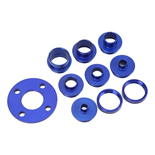 YWBL-WH Router Template Guide Guide -Set, 10 PCs -Buchse, Vorlagen, Ausgezeichnete Leistung, Blue Aluminium Legierung, Praktischer Router Bit Cutter Zubehör Kit mit 8 Buchsen und 2 Sperrmuttern YWBL-WH Router Template Guide Guide -Set, 10 PCs -Buchse, Vorlagen, Ausgezeichnete Leistung, Blue Aluminium Legierung, Praktischer Router Bit Cutter Zubehör Kit mit 8 Buchsen und 2 Sperrmuttern von YWBL-WH