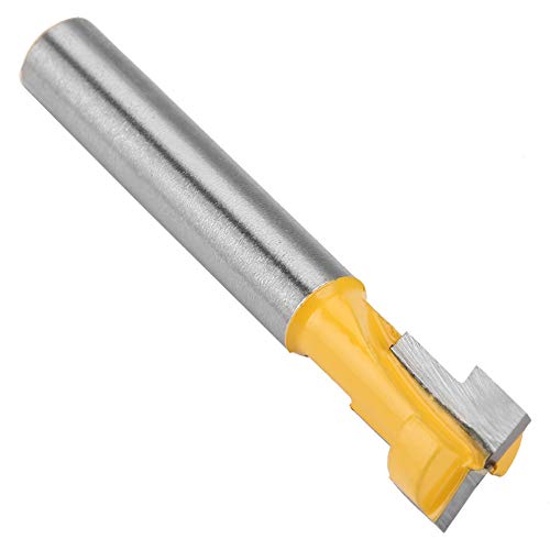 YWBL-WH Schlüsselloch -Router Bit Scharf Langlebig 3/8 T Schlitzschneider für Holzbearbeitung MDF -Schränke 1/4 Schaft von YWBL-WH