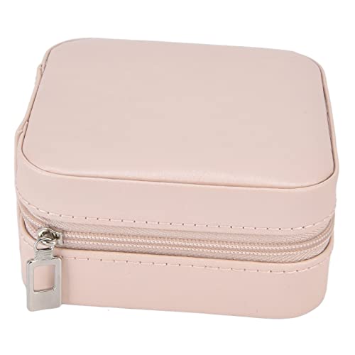 Schmuckschatulle für Frauen Mädchen, Leder Mini Schmuck Aufbewahrungsbox Tragbare Reisebox Organizer für Ohrring Halskette Schmuckschatulle für Frauen Mädchen, Leder Mini Schmuck Aufbewahrungsbox Tragbare Reisebox Organizer für Ohrring Halskette von YWBL-WH