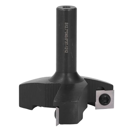 YWBL-WH Spoilboard -Oberflächen -Router Bit Zuverlässig 3 Flöte CNC Holz Planing Router Bit für Professionelle CNC Maschinen, Leichtmetallstahl und Kohlenstoffstahlmaterial von YWBL-WH