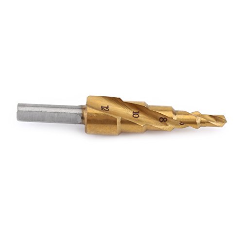 YWBL-WH Stiefmaschinenbohrer 4mm-12 Mm Hochgeschwindigkeits-Stahl-Spiralflöte Dreieckiger Schaftlochschneider für Dünne Aluminium oder Plastik-Chassis YWBL-WH Stiefmaschinenbohrer 4mm-12 Mm Hochgeschwindigkeits-Stahl-Spiralflöte Dreieckiger Schaftlochschneider für Dünne Aluminium oder Plastik-Chassis von YWBL-WH