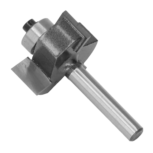 YWBL-WH T -Form Router Bit, 1/4 Zoll Schaft 3 Zähnekugellager -Schlitzschneider Bit Zum Schlitzen von Holzsperrholz 1/2 Schneidhöhe, Ideal für T -Form -Modell von YWBL-WH