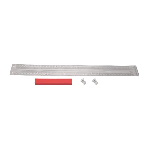 YWBL-WH T Typenmarkierungsherrscher, Edelstahl 400 -mm -Metrikregel für Holzbearbeitung, Dekoration, Genauigkeit Aluminiumlegierungsmarkierungsherrschaft von YWBL-WH