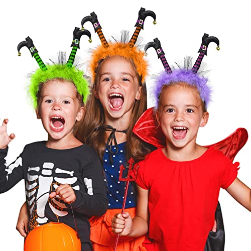 YWBleked Halloween Dekoration Kinder Halloween-Haarband Halloween-Dekorationen Halloween-Parodie-Haarband Halloween Grusel Deko Rosa Partydekorationen Für Frauen (B, One Size) von YWBleked