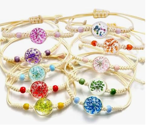 YWKJDDM Freundschaftsarmbänder für Mädchen, 10 Stücke Geflochten Freundschaft Armbänder, Verstellbare Gewebte Armbänder Handgefertigt Armband für Geburtstag Mitgebsel YWKJDDM Freundschaftsarmbänder für Mädchen, 10 Stücke Geflochten Freundschaft Armbänder, Verstellbare Gewebte Armbänder Handgefertigt Armband für Geburtstag Mitgebsel von YWKJDDM