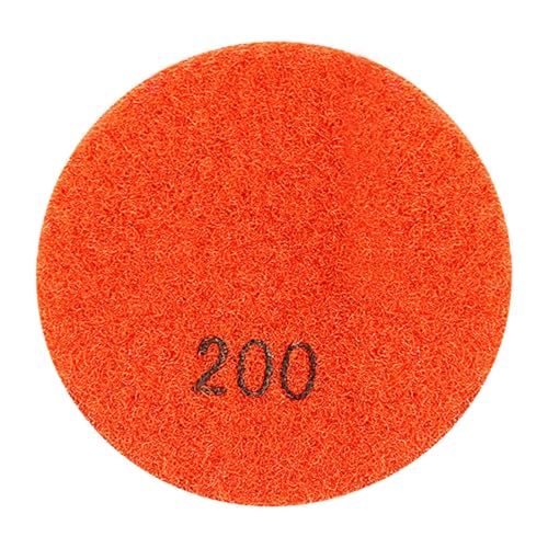 YWMJZEU Diamant Polierscheibe für Beton 3 Zoll (80 mm) Profi für Terrazzo Körnung 200 von YWMJZEU