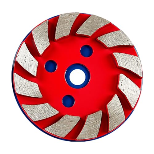 YWMJZEU Schleifscheibe, Schleifscheibe, Schleifplatte, Oberflächenwerkzeug, entworfen für eine hohe Haltbarkeit, geeignet für die Renovierung von Böden, Rot YWMJZEU Schleifscheibe, Schleifscheibe, Schleifplatte, Oberflächenwerkzeug, entworfen für eine hohe Haltbarkeit, geeignet für die Renovierung von Böden, Rot von YWMJZEU