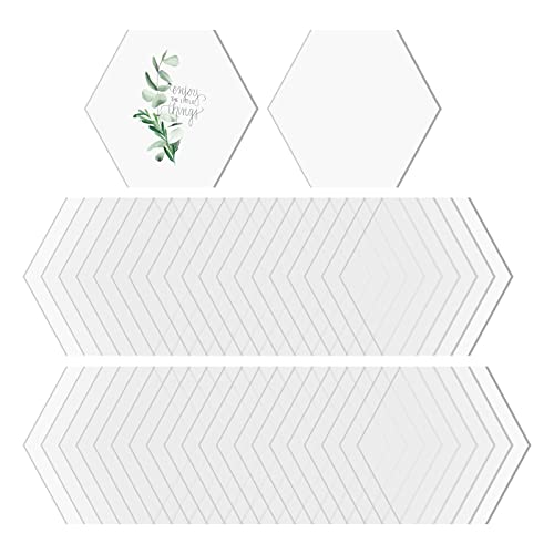 YWNYT 80 Stück Klare Acryl-Tischkarten für Hochzeit, Blanko Sechseckige Tischkarten Acryl-Platzkarten einzigartige Namensschilder Namenskarten für Hochzeit, Abendessen, Party, Bankett, DIY-Dekoration YWNYT 80 Stück Klare Acryl-Tischkarten für Hochzeit, Blanko Sechseckige Tischkarten Acryl-Platzkarten einzigartige Namensschilder Namenskarten für Hochzeit, Abendessen, Party, Bankett, DIY-Dekoration von YWNYT