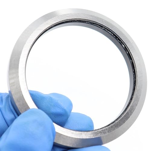 518H8K Rennrad-Steuersatzlager, 51,8 x 40 x 8 mm, 36/45 Grad, verjüngter oberer und unterer Lagersatz aus Chromstahl 518H8K Rennrad-Steuersatzlager, 51,8 x 40 x 8 mm, 36/45 Grad, verjüngter oberer und unterer Lagersatz aus Chromstahl von YWRWUPMGK