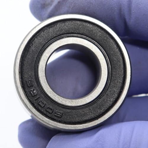 6001-2RS Kugellager ABEC-5 12 * 28 * 8 mm Chromstahl Gummi versiegelt 6001RS Fahrradlager reibungslos 6001-2RS Kugellager ABEC-5 12 * 28 * 8 mm Chromstahl Gummi versiegelt 6001RS Fahrradlager reibungslos von YWRWUPMGK