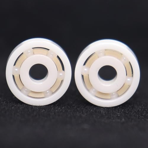 MR95 Voll-ZrO2-Keramikkugellager 5 * 9 * 3 mm ABEC-9 ZRO2-Zirkonia-Keramik-Angelrollen Miniaturkugellager von YWRWUPMGK