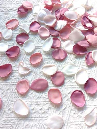 Blütenblatt-Konfetti, doppelseitige Blumen-Tischdekorationen, Blütenblatt-Konfetti, Brautschmuck, Verlobung, Babyparty, Geburtstag, Party, Getränkeaufsatz, Jahrestag, Party-Dekorationen, Zubehör, 100 von YWWQSJH