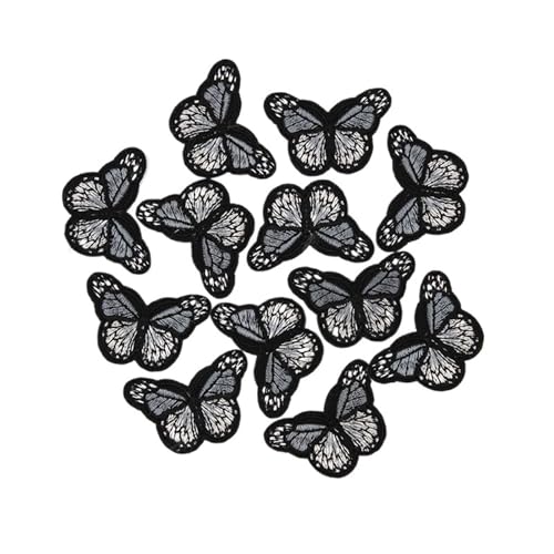 YXADGML Bestickte Aufnäher 10 stücke Schmetterling Aufkleber Kleidung Jeans Eisen Patches DIY Applizierte for Taschen Schuhe Handgemachte Pullover Applikationen Motiv Abzeichen YXADGML Bestickte Aufnäher 10 stücke Schmetterling Aufkleber Kleidung Jeans Eisen Patches DIY Applizierte for Taschen Schuhe Handgemachte Pullover Applikationen Motiv Abzeichen von YXADGML