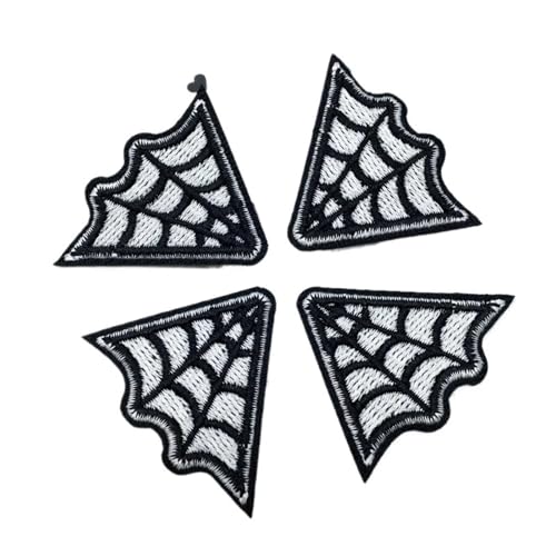 YXADGML Bestickte Aufnäher 4 Stück Spinnennetz-Kragenaufnäher, for Kleidung, DIY-Dekorationen for Ihre Lieblingsoutfits. YXADGML Bestickte Aufnäher 4 Stück Spinnennetz-Kragenaufnäher, for Kleidung, DIY-Dekorationen for Ihre Lieblingsoutfits. von YXADGML