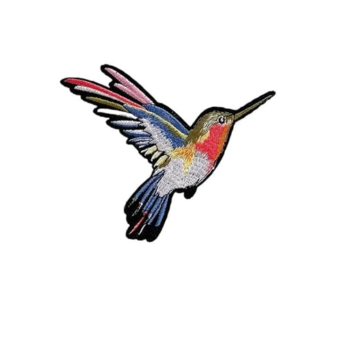 YXADGML Bestickte Aufnäher Patches Abzeichen Cartoon Tier Vogel Stickerei Patch Nähen Liefert Eisen Auf Abzeichen Kleidung Zubehör(1) von YXADGML