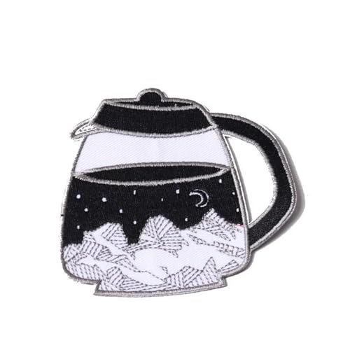 YXADGML Bestickte Aufnäher Shanfeng Teekanne Größe: 9 x 8,3 cm Aufnäher for Aufbügeln, bestickte Applikation, Nähen von Kleidungsaufklebern, Abzeichen for Bekleidungszubehör YXADGML Bestickte Aufnäher Shanfeng Teekanne Größe: 9 x 8,3 cm Aufnäher for Aufbügeln, bestickte Applikation, Nähen von Kleidungsaufklebern, Abzeichen for Bekleidungszubehör von YXADGML