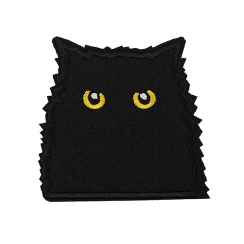YXADGML Bestickte Aufnäher Süße Katze Stickerei Patch Cartoon Eisen auf Patches for Kleidung thermoadhäsive Patches Schwarze Katze Patches auf Kleidung Abzeichen DIY Nähen YXADGML Bestickte Aufnäher Süße Katze Stickerei Patch Cartoon Eisen auf Patches for Kleidung thermoadhäsive Patches Schwarze Katze Patches auf Kleidung Abzeichen DIY Nähen von YXADGML