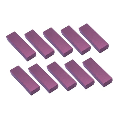 YXADGML Geschenkbox 10-teilige rechteckige Schmuckschatulle aus Pappe for Ring, Halskette, Armband, Geschenkboxen, Aufbewahrungsvitrine, Hochzeitsfeier, Schmuck-Organizer(Purple) von YXADGML
