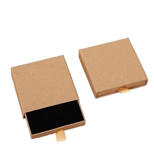 YXADGML Geschenkbox 6 Stücke Schublade Papier Schmuck Box for Ohrringe Ring Anhänger Armband Halskette Lagerung Vitrine Tragbare Schmuck Verpackung Box(Color-11) von YXADGML