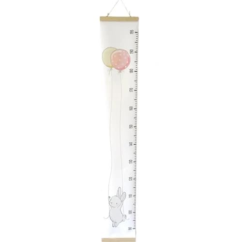 YXADGML Kinder Messlatte Holz-Leinwand-Wand-Wachstumstabellen for Kinder for Aufhängen, dekoratives Diagramm, Höhenmaß, Lineal, Abnehmbarer Wandaufkleber for Kinderzimmer(TZ2) von YXADGML