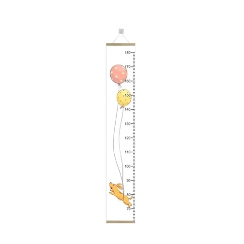 YXADGML Kinder Messlatte Wachstums-Messlatte for Aufhängen, Wanddekoration for Kinderzimmer, abnehmbare Messung, Messgerät, Innenausstattung for Kinder(Cartoon Pig) von YXADGML