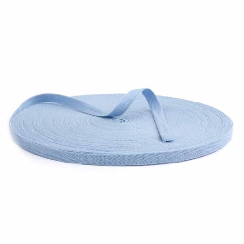 45,7 m/Rolle Baumwoll-Twillband, Fischgrätenband, natürliches Gurtband, Nahtband zum Nähen, Baumwoll-Twillband, Schrägband für DIY Nähen, Basteln, Stricken, Geschenkverpackung, Khaki von YXBZKGDCNG