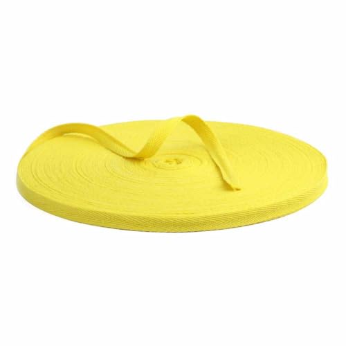 45,7 m/Rolle Baumwoll-Twillband, Fischgrätenband, natürliches Gurtband, Nahtband zum Nähen, Baumwoll-Twillband, Schrägband für DIY Nähen, Basteln, Stricken, Geschenkverpackung, Khaki von YXBZKGDCNG