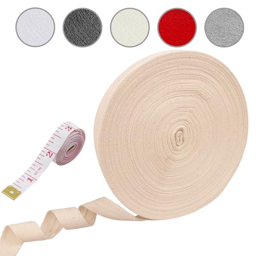 50 m Baumwoll-Twillband, Schrägband, Wimpelkette, Köperband, Fischgrätenband, Rolle für Schürzen, Nähen, Schneidern 50 m Baumwoll-Twillband, Schrägband, Wimpelkette, Köperband, Fischgrätenband, Rolle für Schürzen, Nähen, Schneidern von YXBZKGDCNG