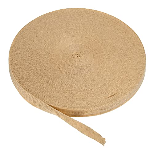 Baumwoll-Twill-Klebeband, 15 mm, 23 m, Baumwollband, Schrägband, Fischgrätenmuster, Gurtband zum Nähen, Geschenkverpacken, DIY, Rose von YXBZKGDCNG