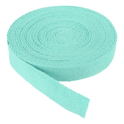 Baumwoll-Twill-Klebeband, 15 mm, 23 m, Baumwollband, Schrägband, Fischgrätenmuster, Gurtband zum Nähen, Geschenkverpacken, DIY, Rose von YXBZKGDCNG