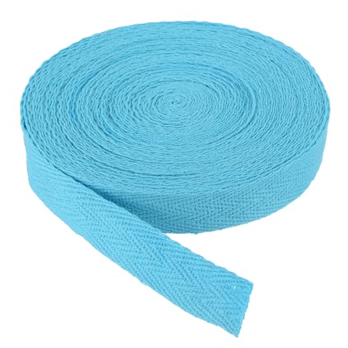 Baumwoll-Twill-Klebeband, 15 mm, 23 m, Baumwollband, Schrägband, Fischgrätenmuster, Gurtband zum Nähen, Geschenkverpacken, DIY, Rose von YXBZKGDCNG