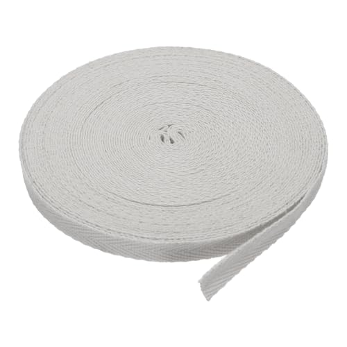 Baumwoll-Twill-Klebeband, 2,5 cm, 9,1 m, Baumwollband, Schrägband, Fischgrätenmuster, Gurtband zum Nähen, Geschenkverpacken, DIY, Marineblau von YXBZKGDCNG