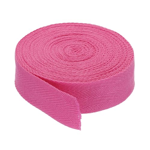 Baumwoll-Twill-Klebeband, 3 cm, 9,1 m, Baumwollband, Schrägband, Fischgrätenmuster, Gurtband zum Nähen, Geschenkverpacken, DIY, Marineblau von YXBZKGDCNG