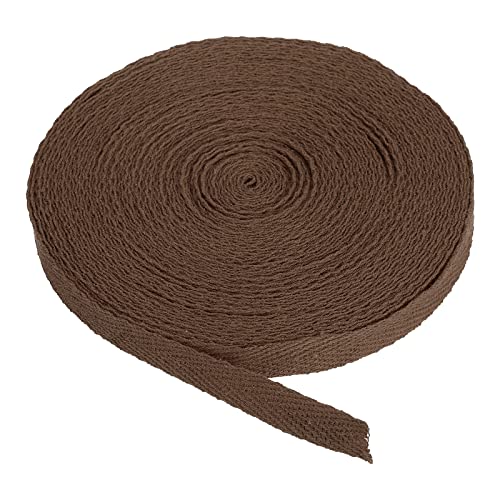 Baumwoll-Twill-Klebeband, 3 cm, 9,1 m, Baumwollband, Schrägband, Fischgrätenmuster, Gurtband zum Nähen, Geschenkverpacken, DIY, Marineblau von YXBZKGDCNG