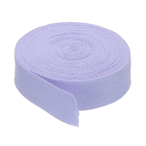 Baumwoll-Twill-Klebeband, 3 cm, 9,1 m, Baumwollband, Schrägband, Fischgrätenmuster, Gurtband zum Nähen, Geschenkverpacken, DIY, Marineblau von YXBZKGDCNG