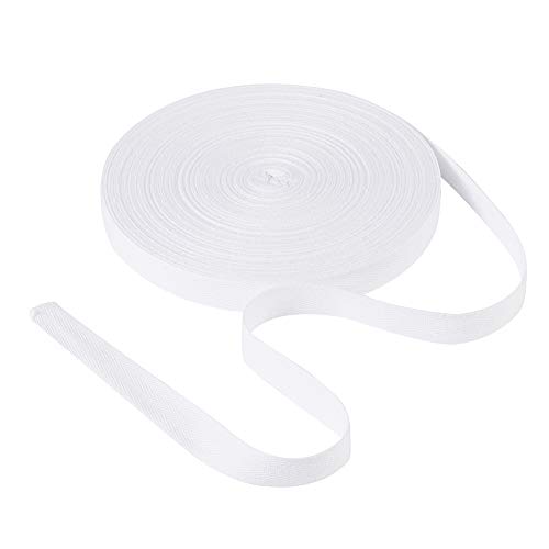 Baumwoll-Twill-Klebeband, weiches Schrägband, 0,9 cm, Fischgrätenmuster, Wimpelkette für Heimwerker, Schwarz, 45,7 m Baumwoll-Twill-Klebeband, weiches Schrägband, 0,9 cm, Fischgrätenmuster, Wimpelkette für Heimwerker, Schwarz, 45,7 m von YXBZKGDCNG